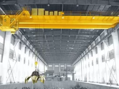 Grab Single Girder Overhead Crane