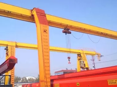 L-Shaped Hoist Single Girder Gantry Crane