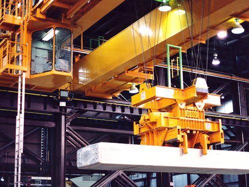 billet and slab handling cranes