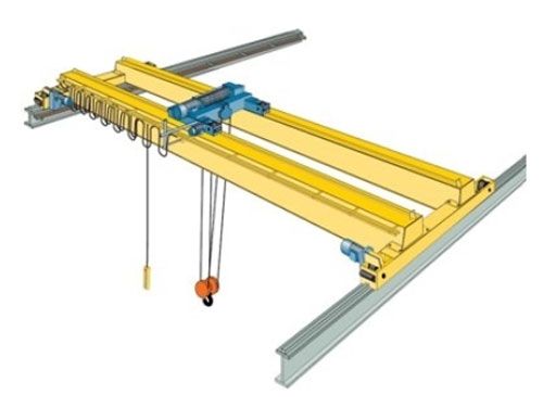 double girder eot crane with hoist trolley prices