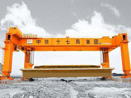 gantry crane for railway construction