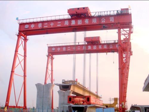 gantry crane for railway construction for sale