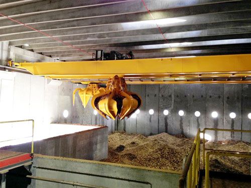 grab single girder overhead crane cost