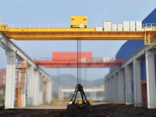 grab single girder overhead crane prices