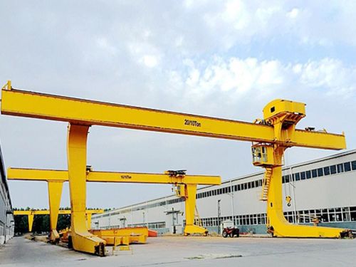 l shaped hoist single girder gantry crane for sale