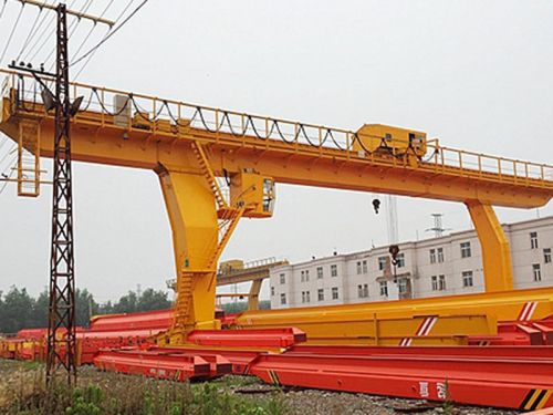 l shaped hoist single girder gantry crane prices