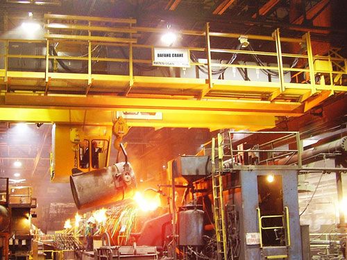 Metallurgical Single girder Overhead Crane