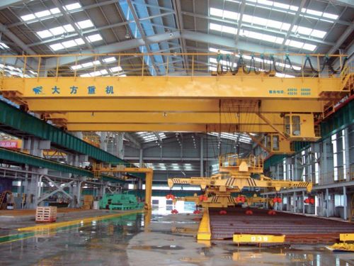 overhead crane with rotary carrier beam2