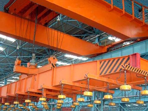 overhead crane with rotary carrier beam3