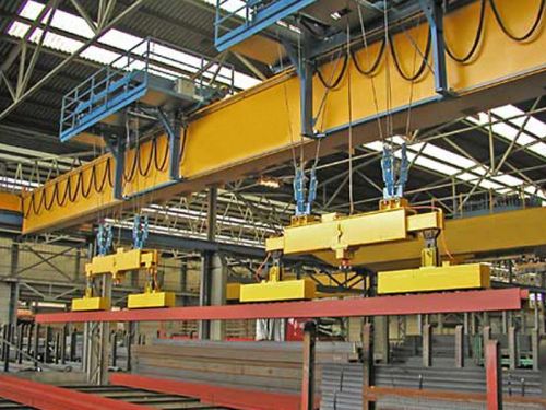 overhead crane with rotary carrier beam4