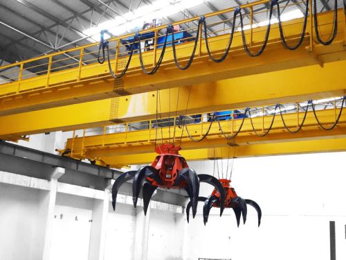 qz overhead crane with grab prices