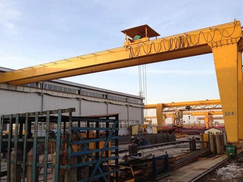 semi double girder gantry crane prices